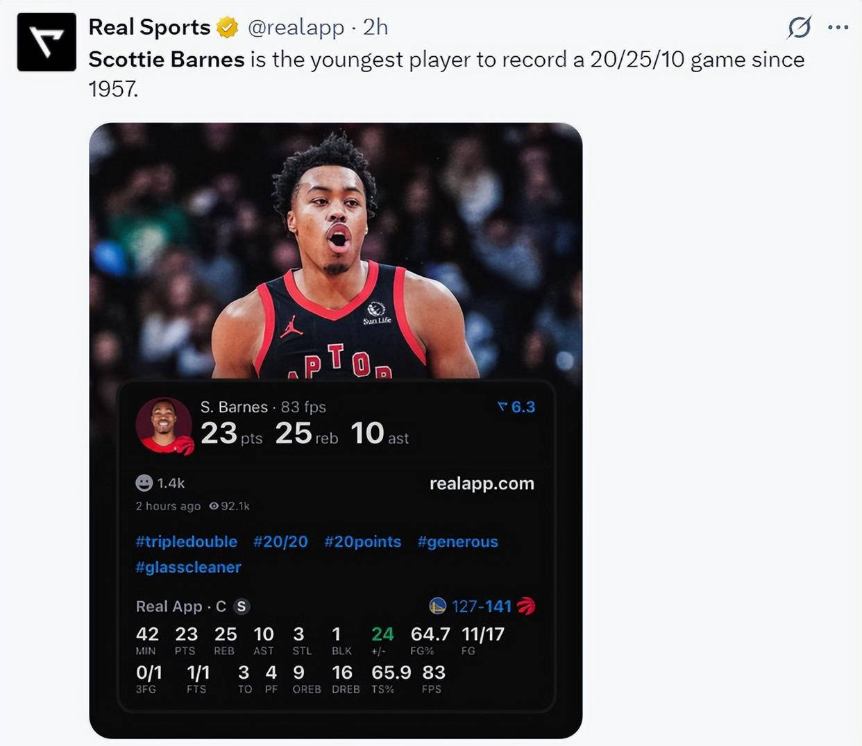 关于多伦多猛龙刷新队史纪录备战NBA季后赛马德里竞技围绕意甲篮板制胜，Ming连续五场比赛得分超过状态火爆看傻球迷的信息